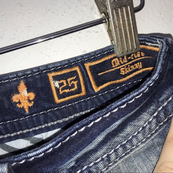 Rock Revival Vien Ankle Skinny Jeans Denim 25 fits more like 24 - Picture 11 of 11